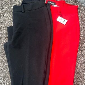 Express Skinny Mid Rise Dress Pants